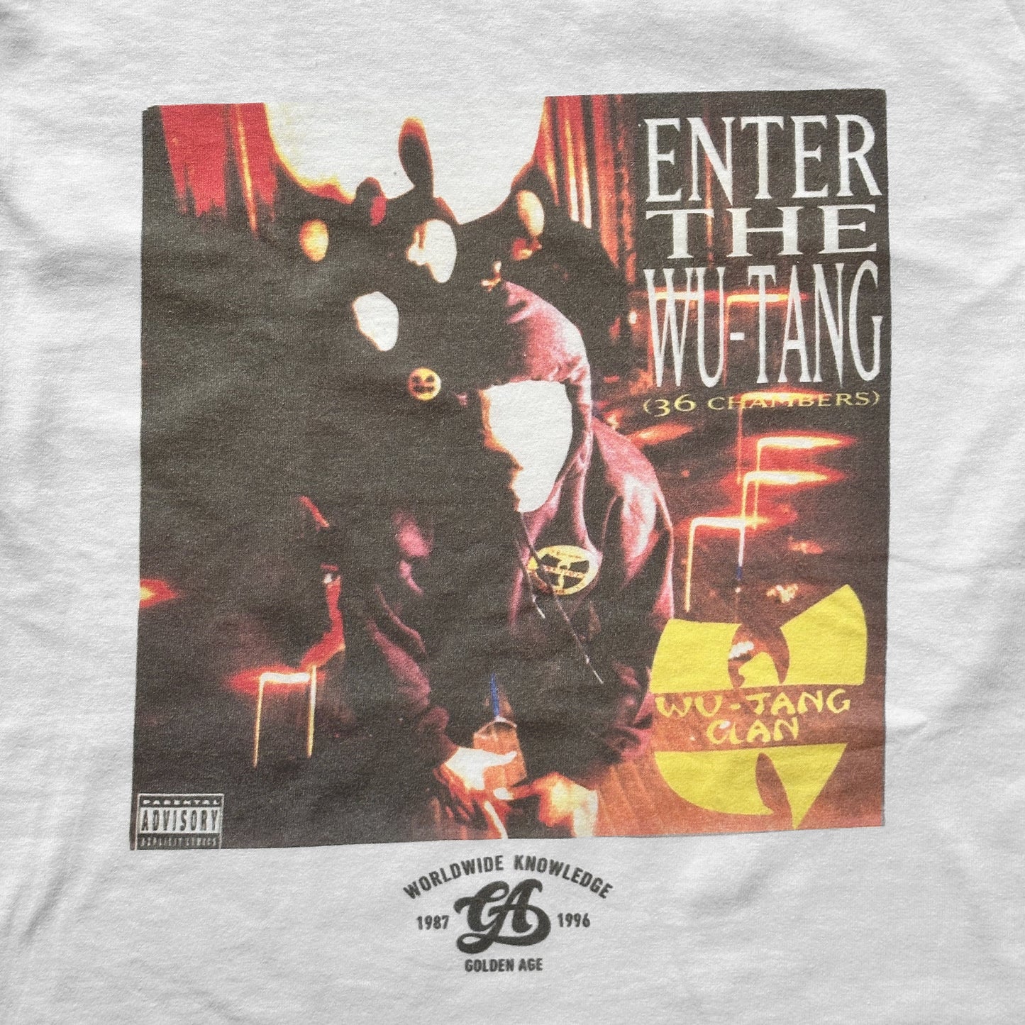 Golden Age 36 Chambers Long Sleeves Tee White