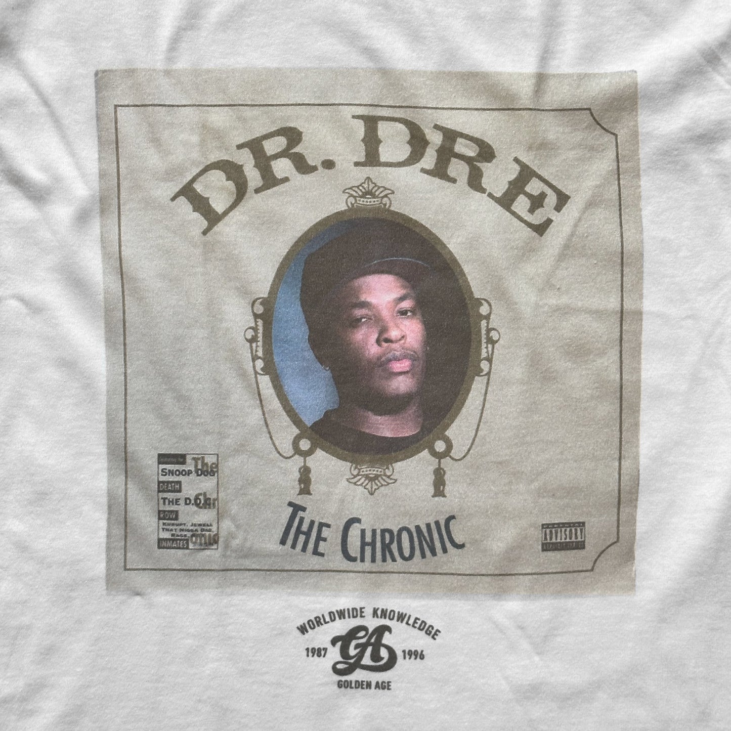 Golden Age The Chronic Long Sleeves Tee White