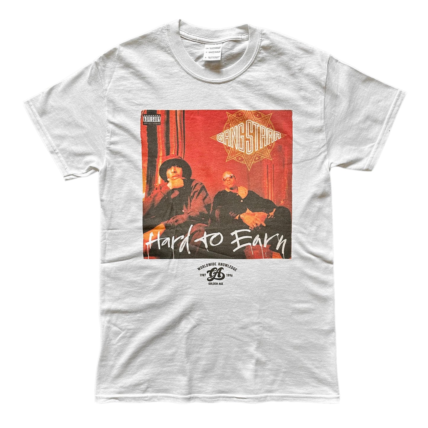 Golden Age Hard To Earn Tee White