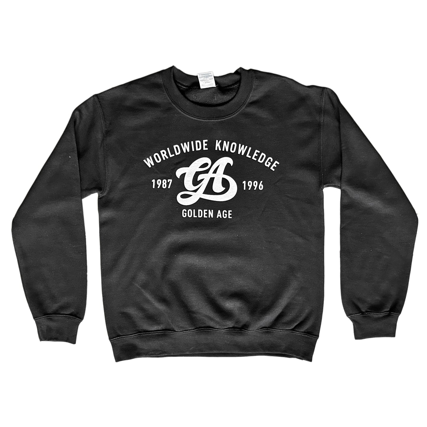 Golden Age Logo Crew Black