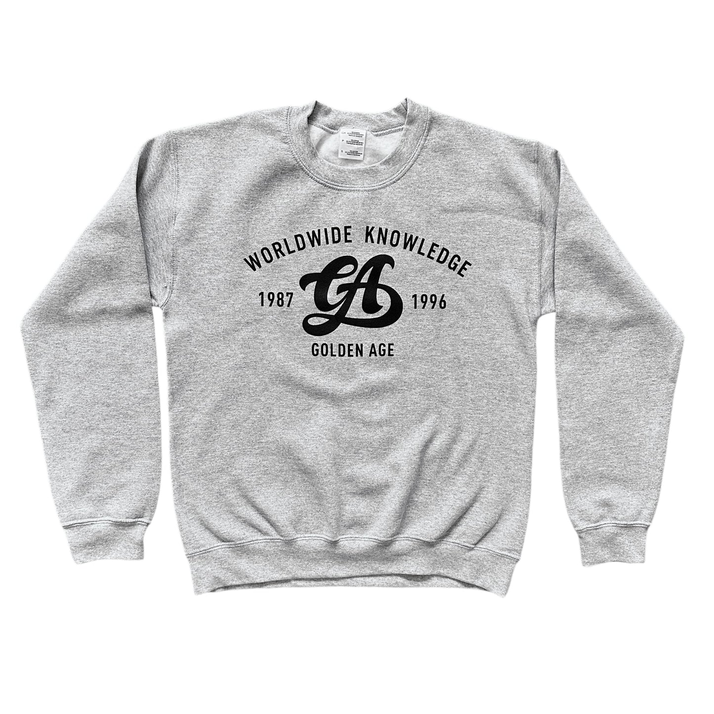 Golden Age Logo Crew Grey