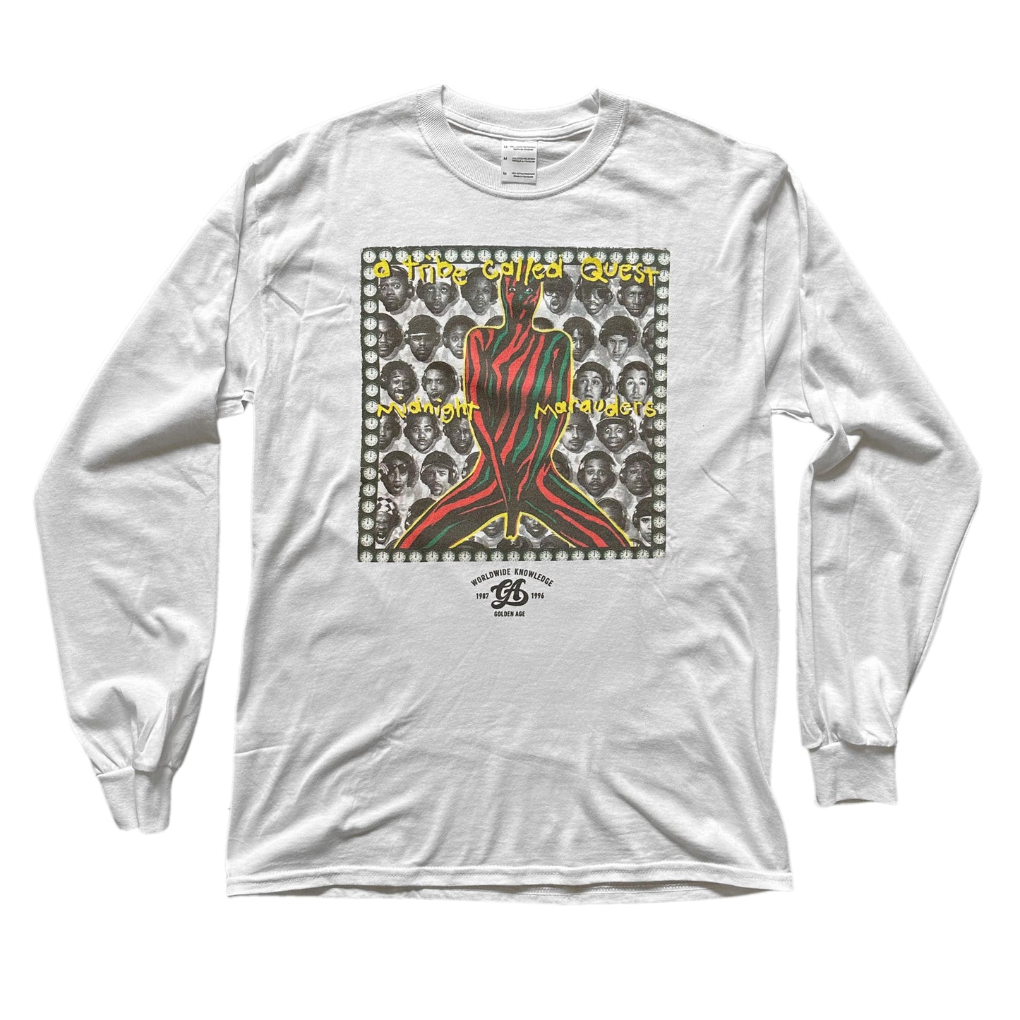 Golden Age Midnight Marauders Long Sleeves Tee White