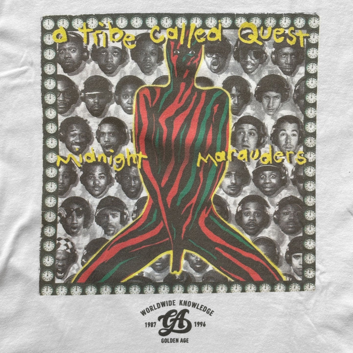 Golden Age Midnight Marauders Long Sleeves Tee White
