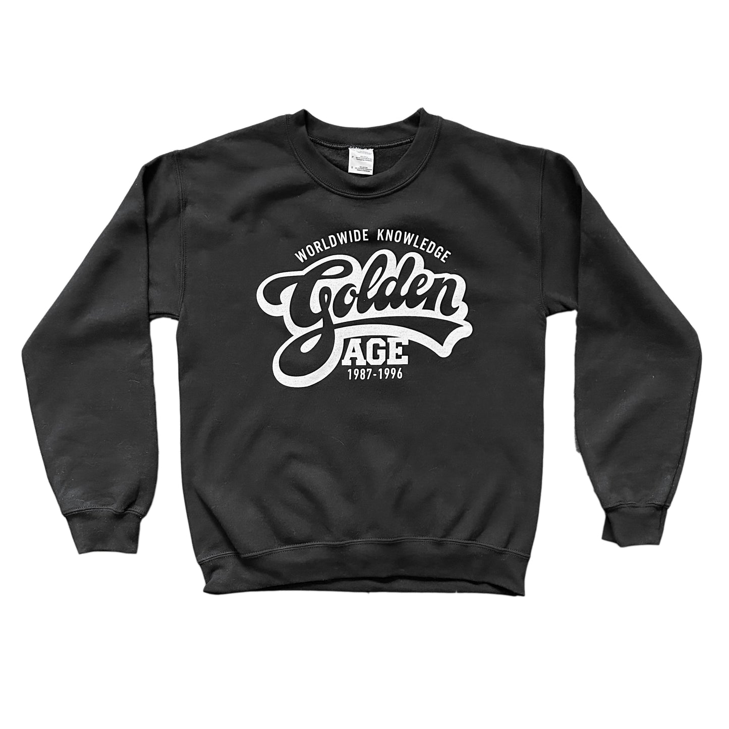 Golden Age Outline Logo Crew Black