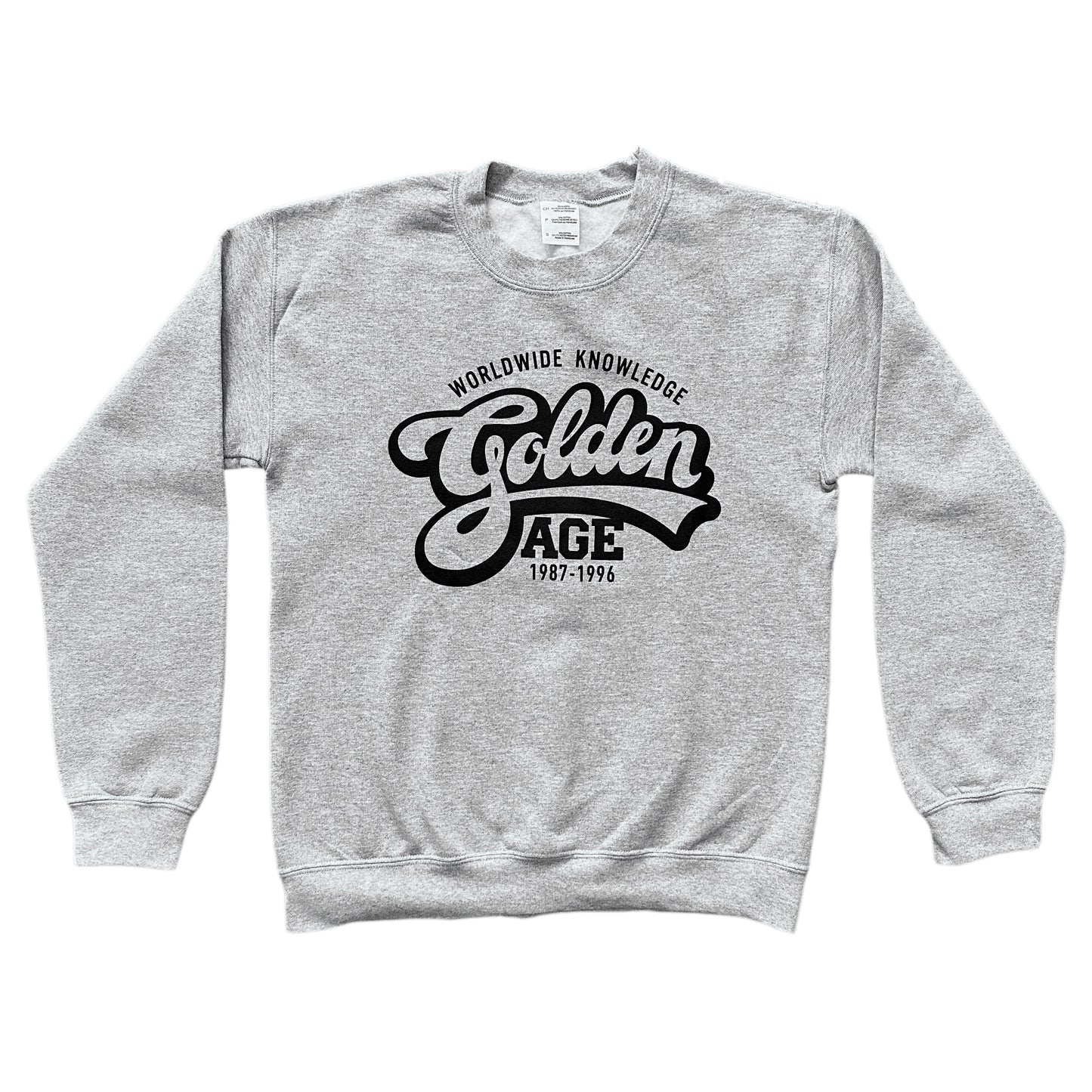 Golden Age Outline Logo Crew Grey