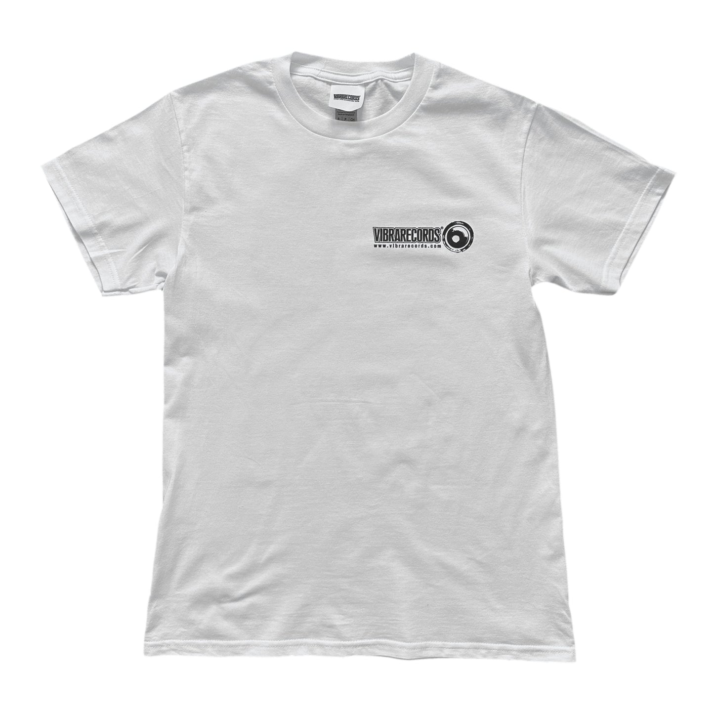 Vibrarecords 25th Anniversary Tee White (Ltd)