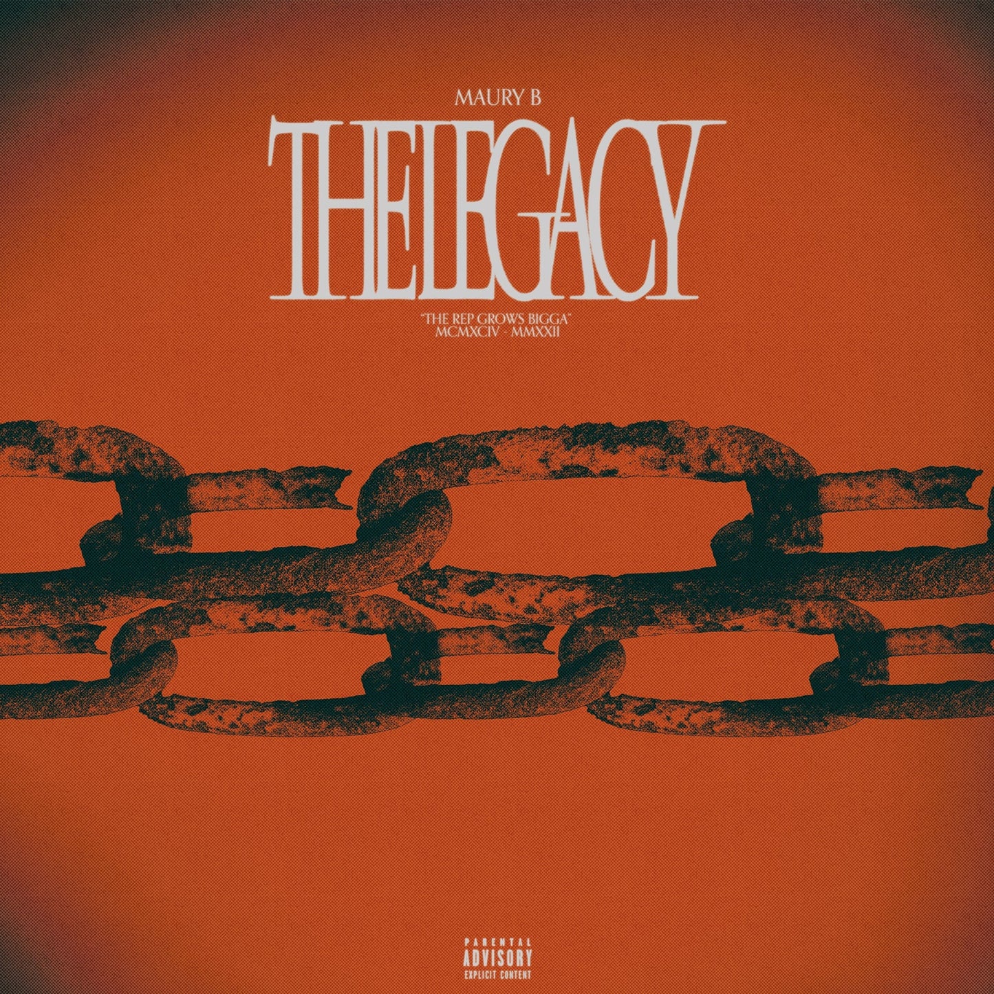 Maury B - The Legacy (LP, Orange Smoked, Ltd, 100 copie)