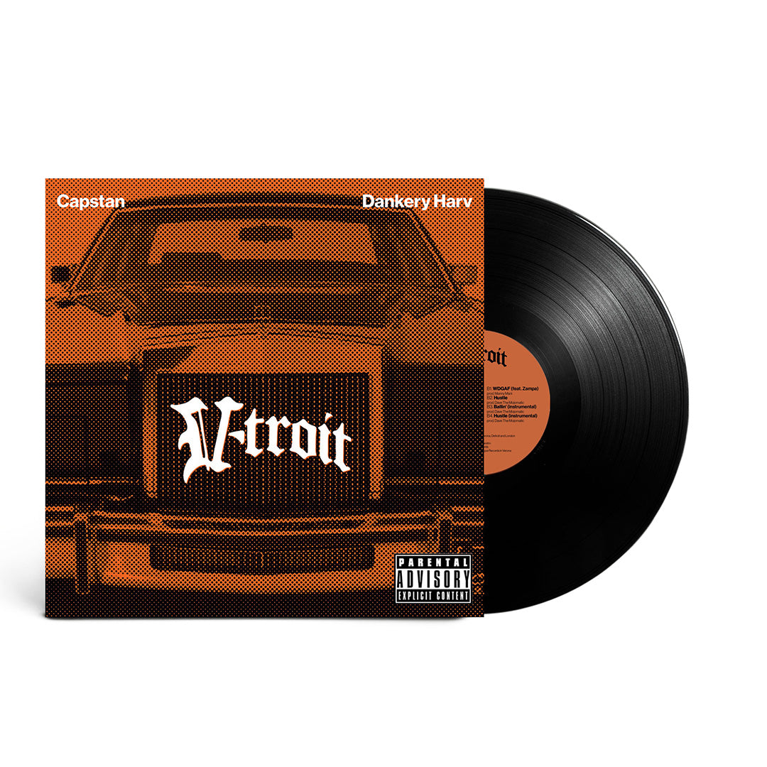 Capstan, Dankery Harv - V-troit (LP, Black, Ltd, 200 copie)