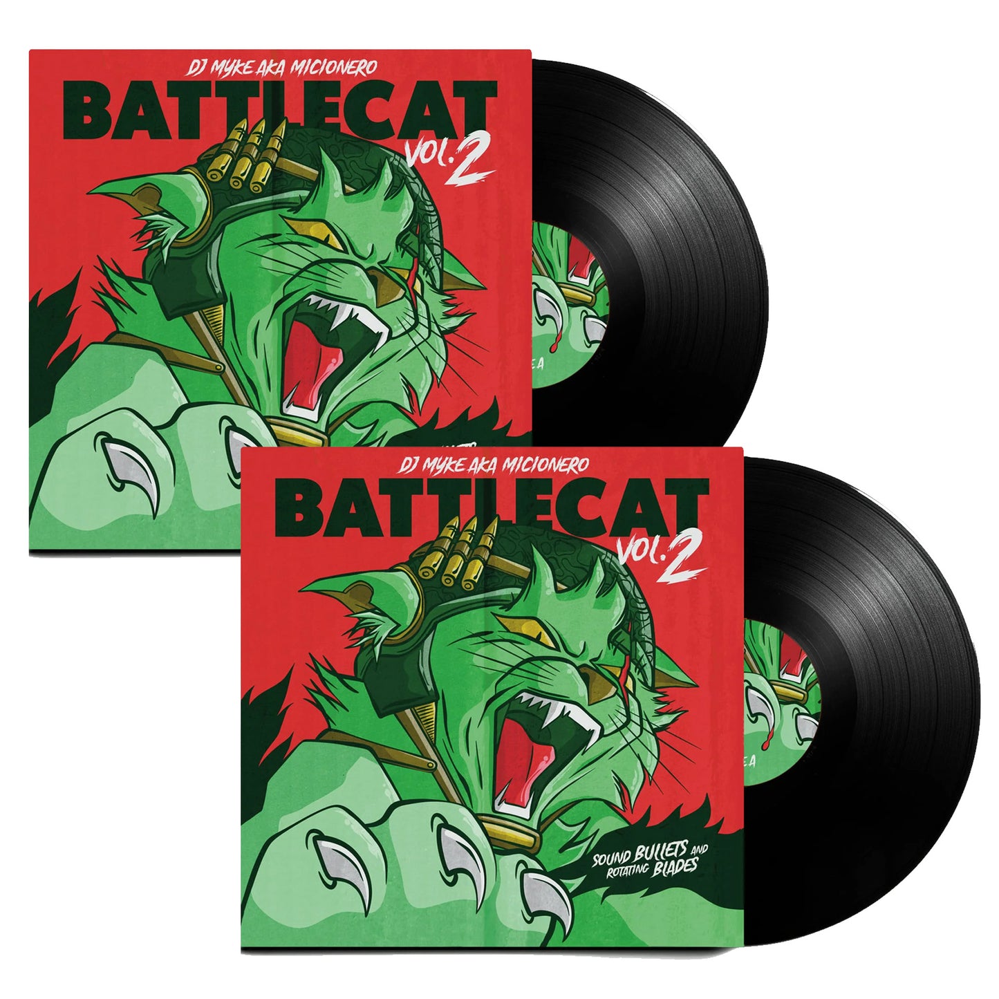 Dj Myke aka Micionero - Battlecat Vol.2 - Black Bundle x 2 copies
