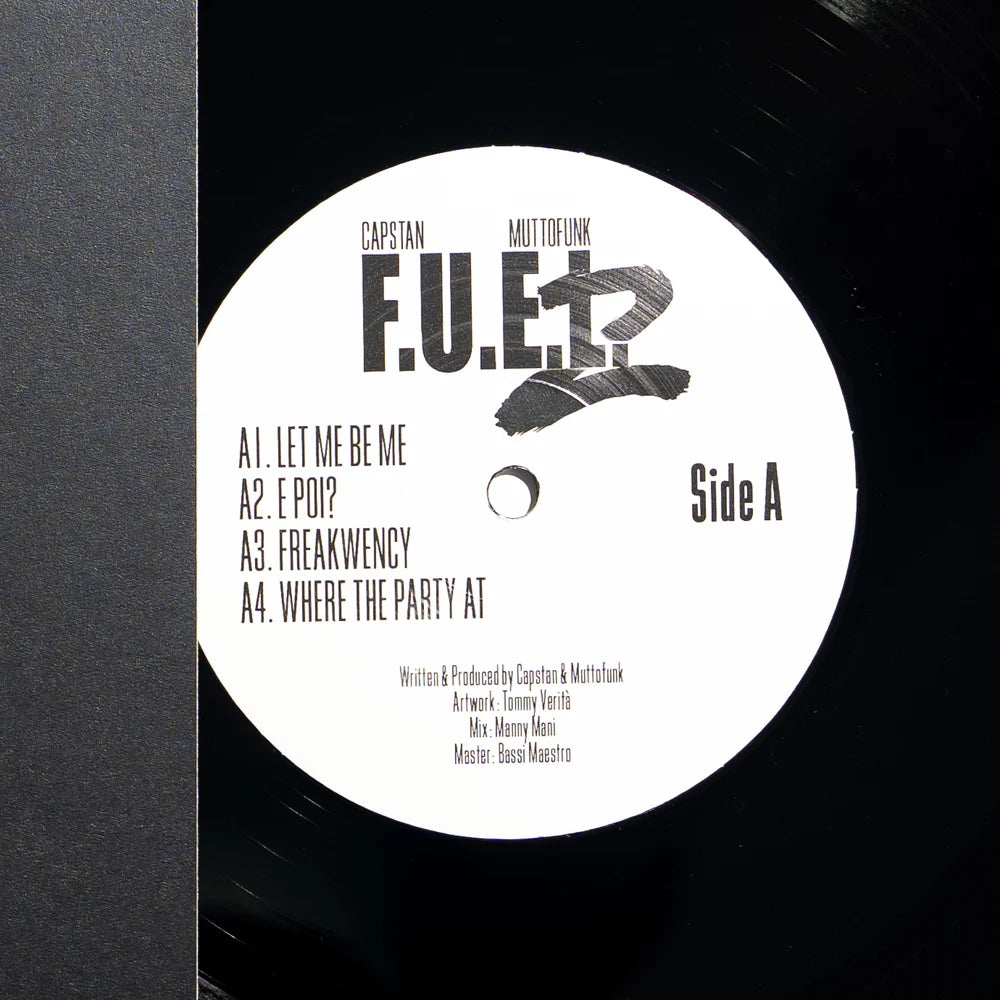Capstan & Muttofunk - F.U.E.L. 2: Space Program 45 (LP, Limited Edition)