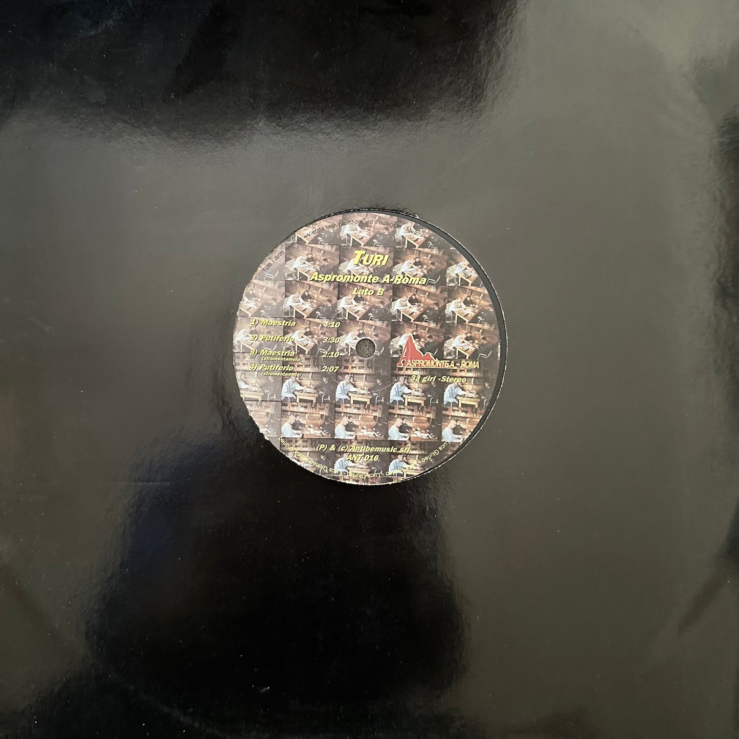 Turi – Aspromonte A Roma (12", Single)
