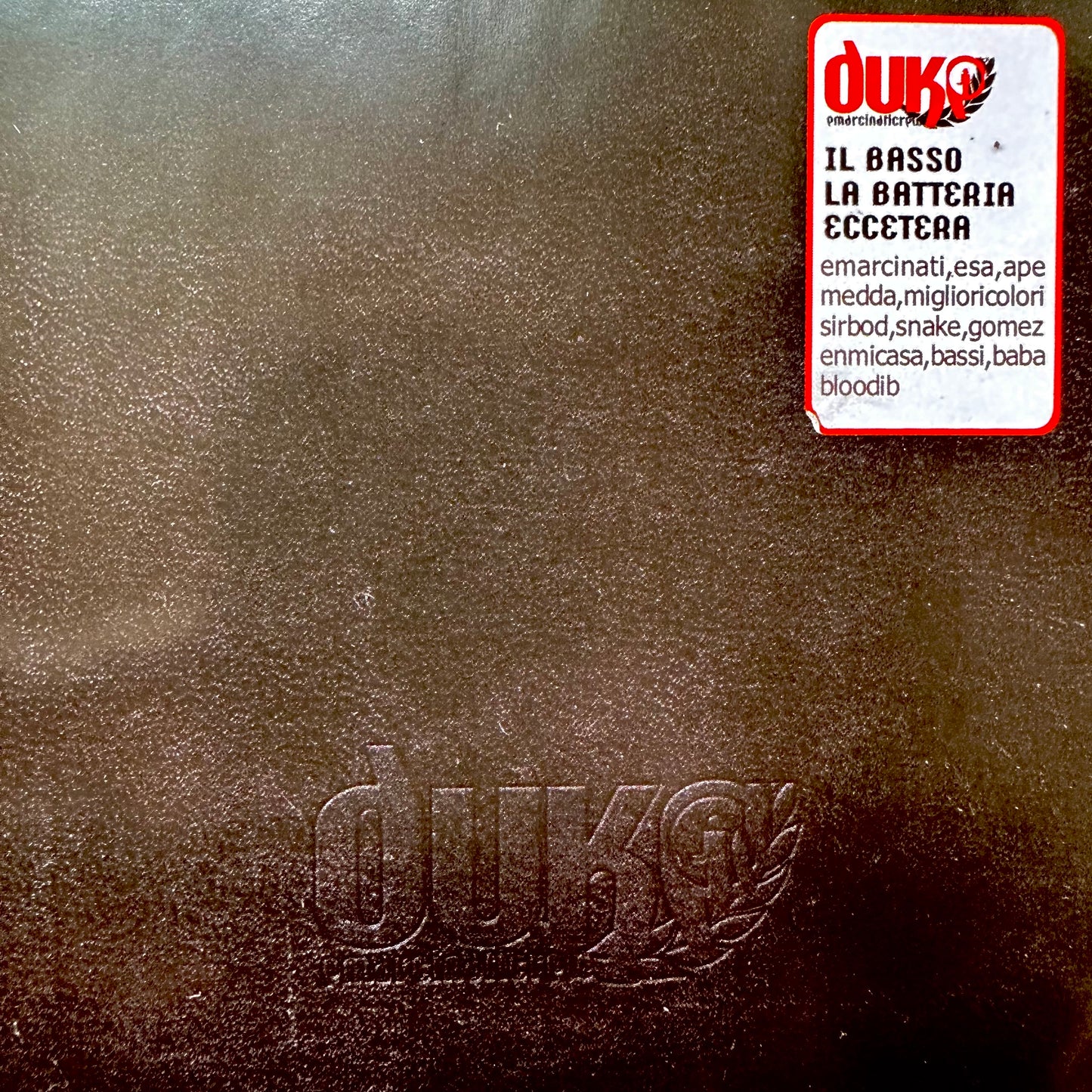 L-Duke - The Bass The Drums Etc. (CD, Album)