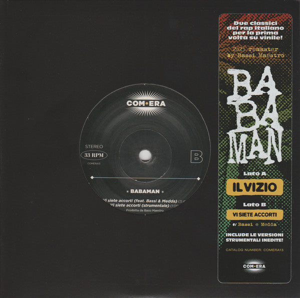 Babaman - Il Vizio / Vi Siete Accorti (7", Ltd)