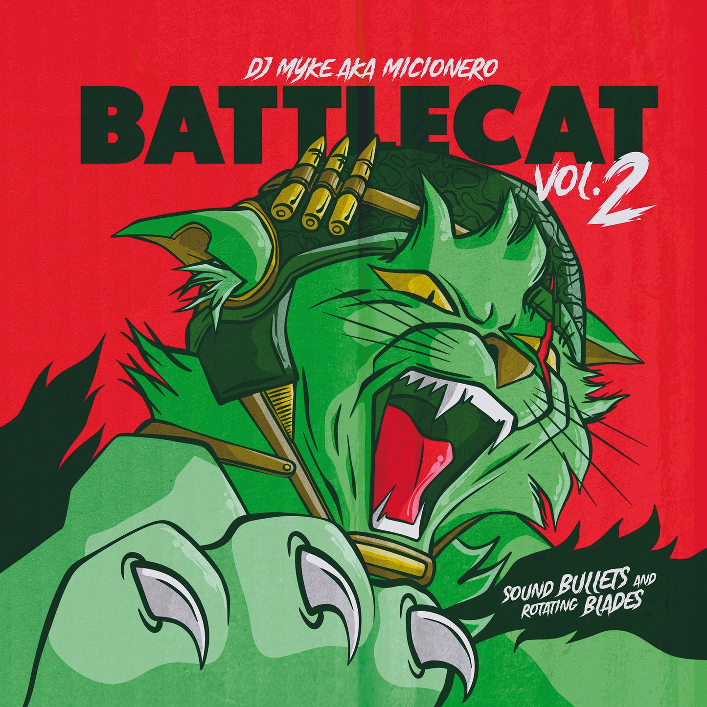 Dj Myke aka Micionero - Battlecat Vol.2 (LP, Black)