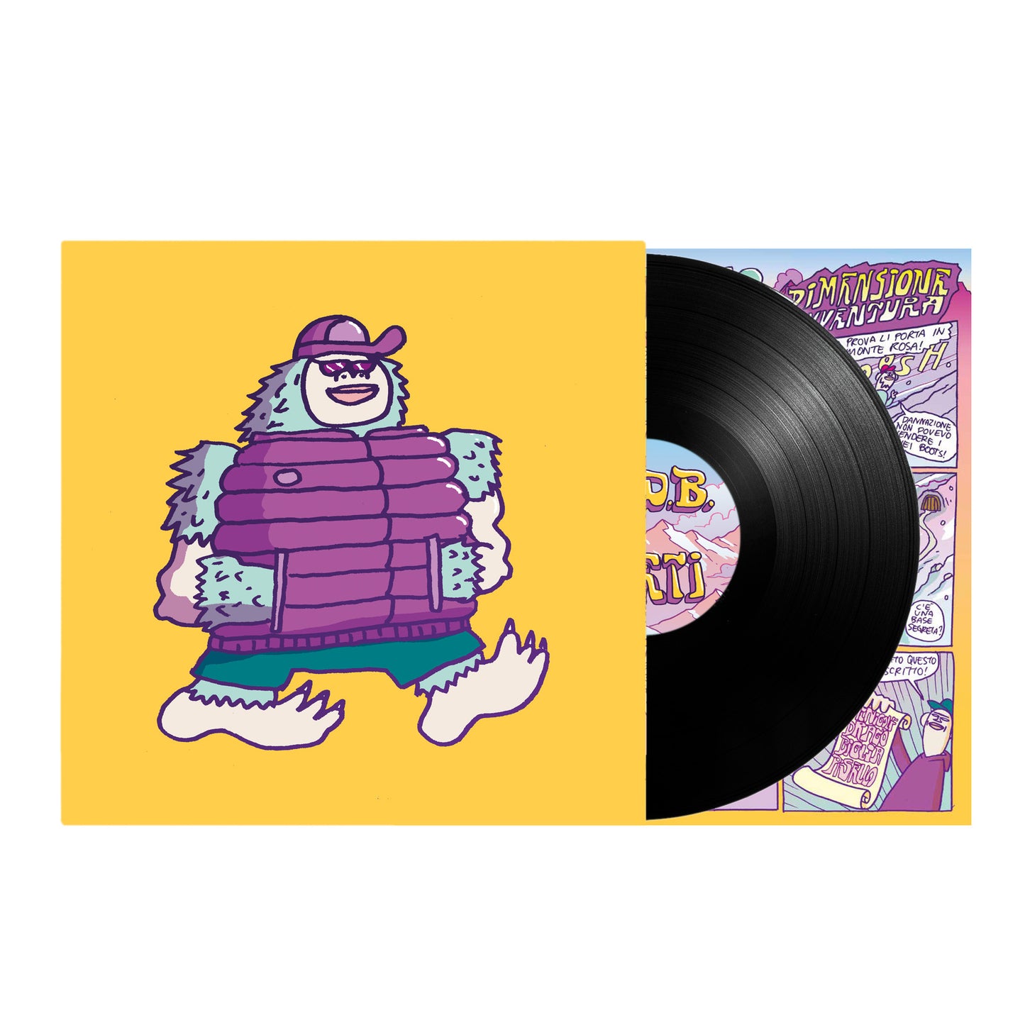 Cricca dei Balordi – YETI (LP, Black, Limited Edition)