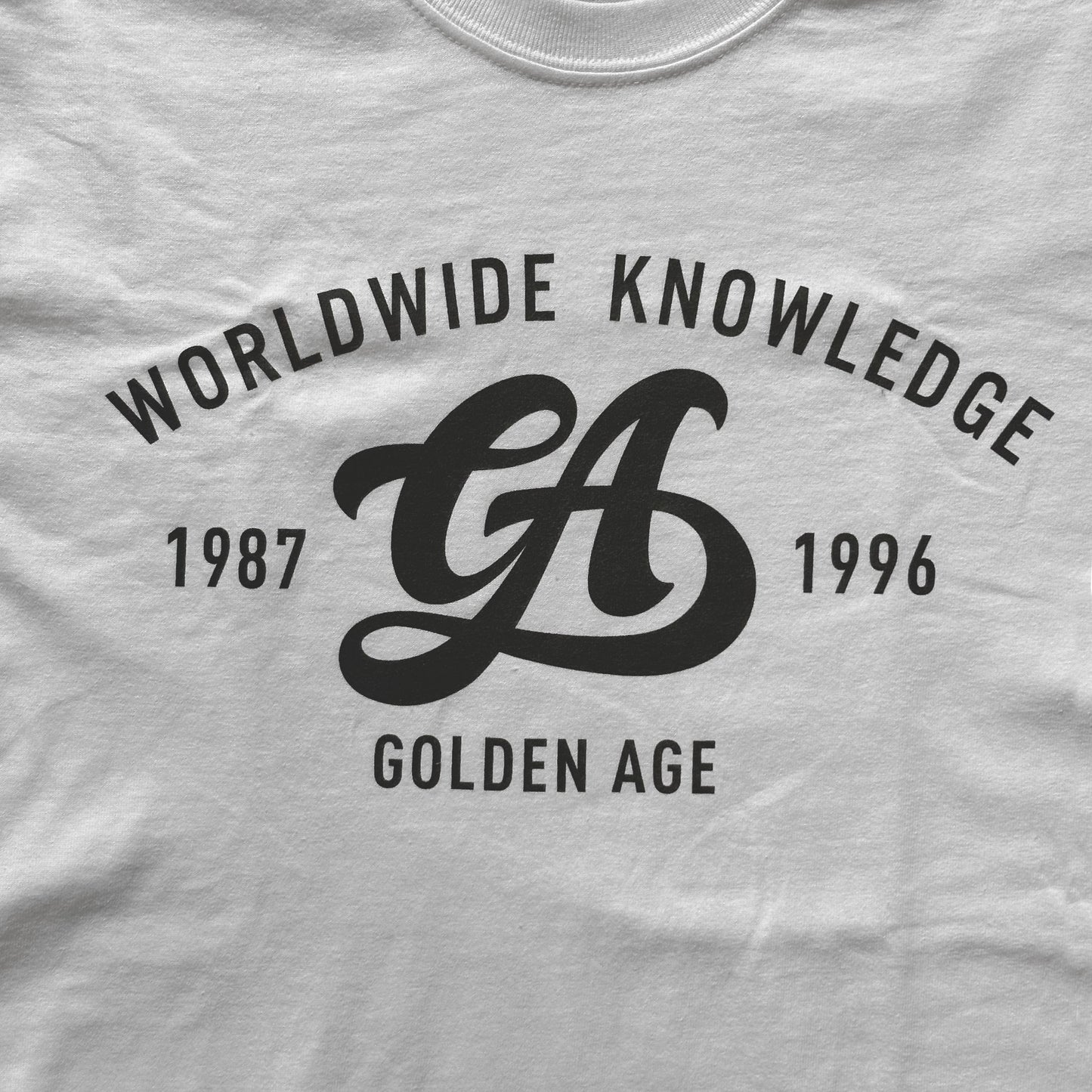 Golden Age Logo Tee White