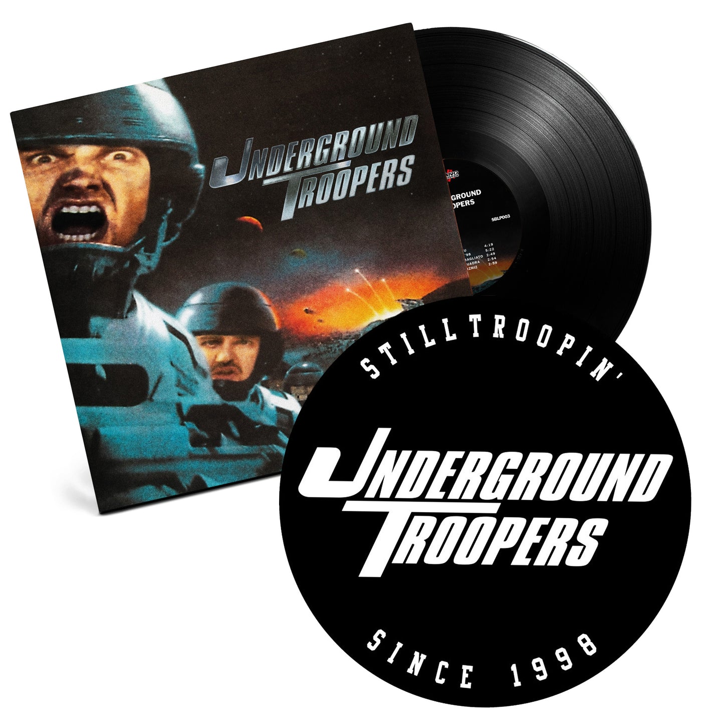 Sano Business – Underground Troopers (LP Black + Slipmat)