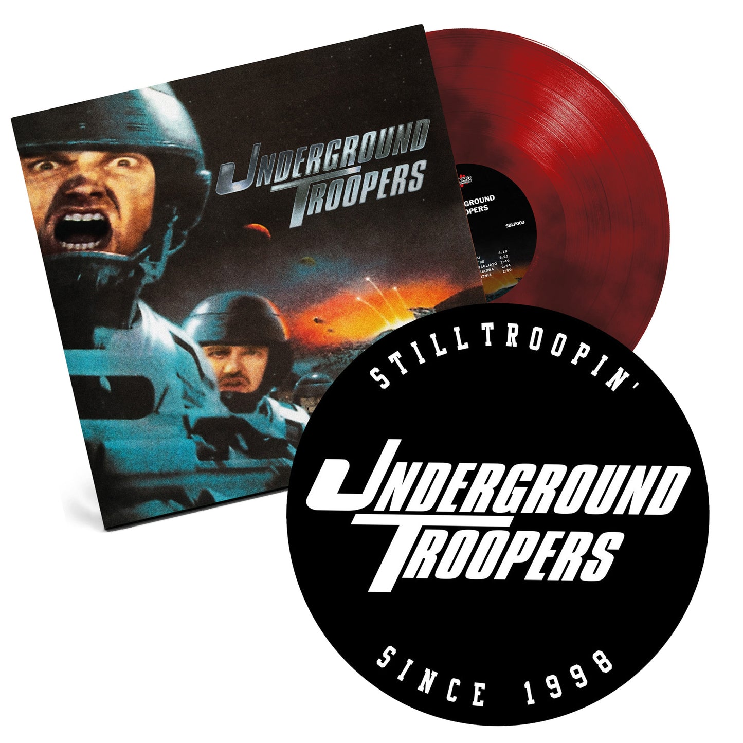 Sano Business – Underground Troopers (LP Smoke Red + Slipmat)