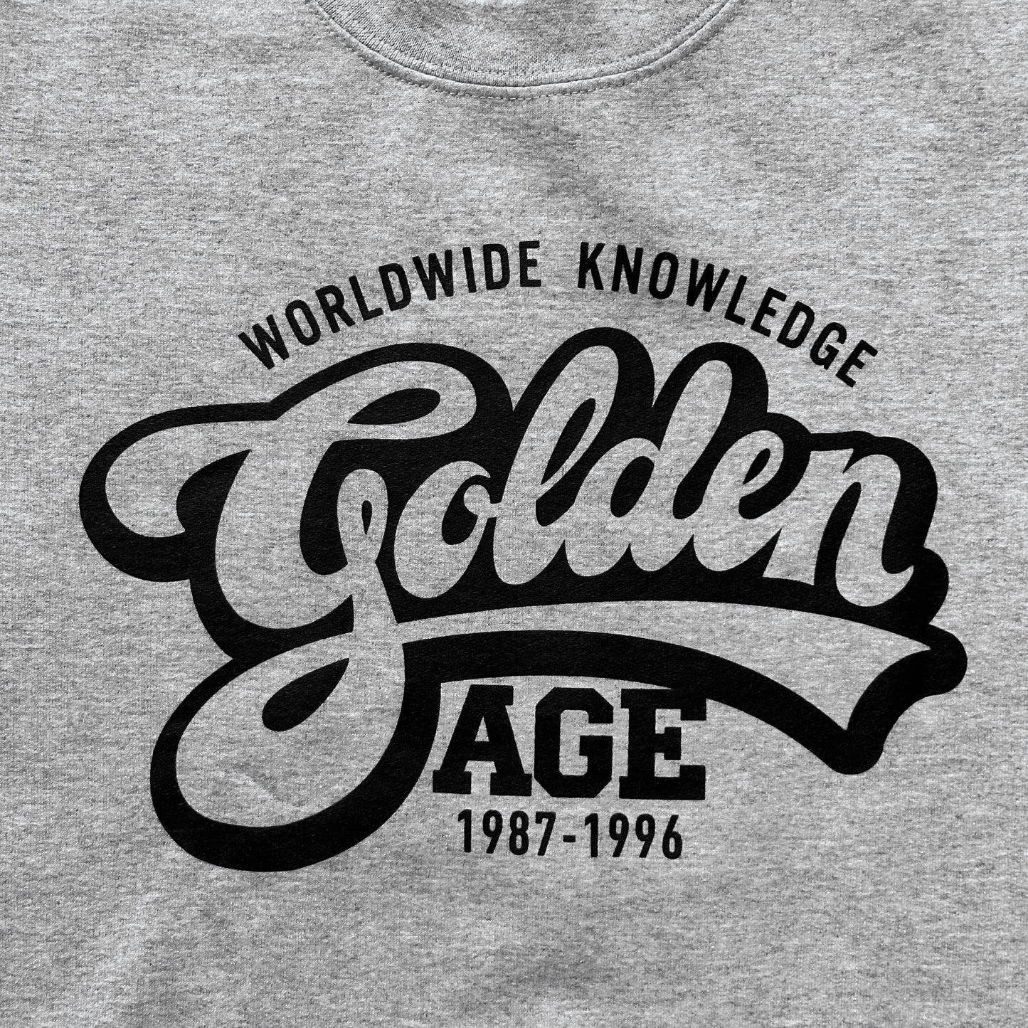Golden Age Outline Logo Crew Grey