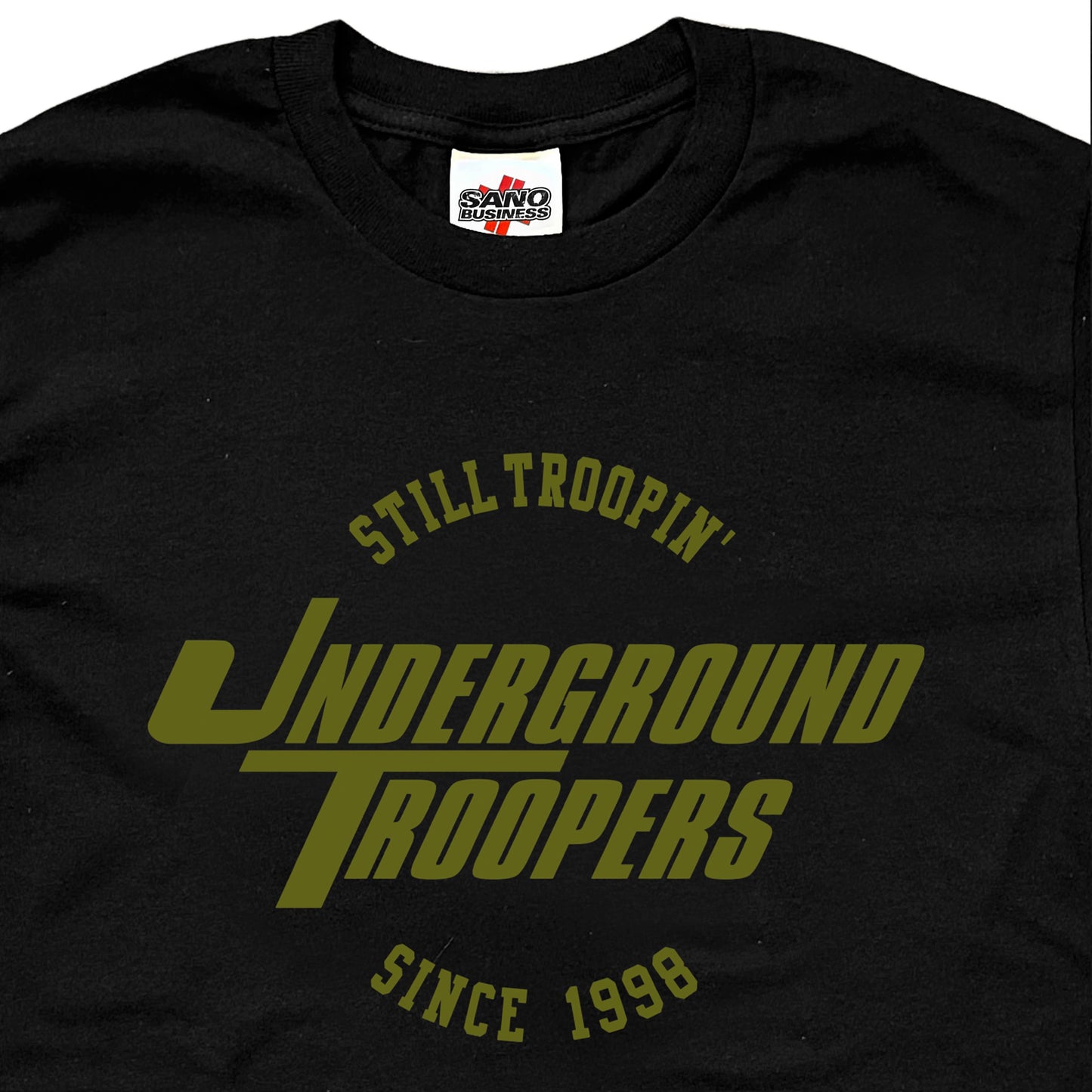 Sano Business – Underground Troopers (T-Shirt - Black) Ltd