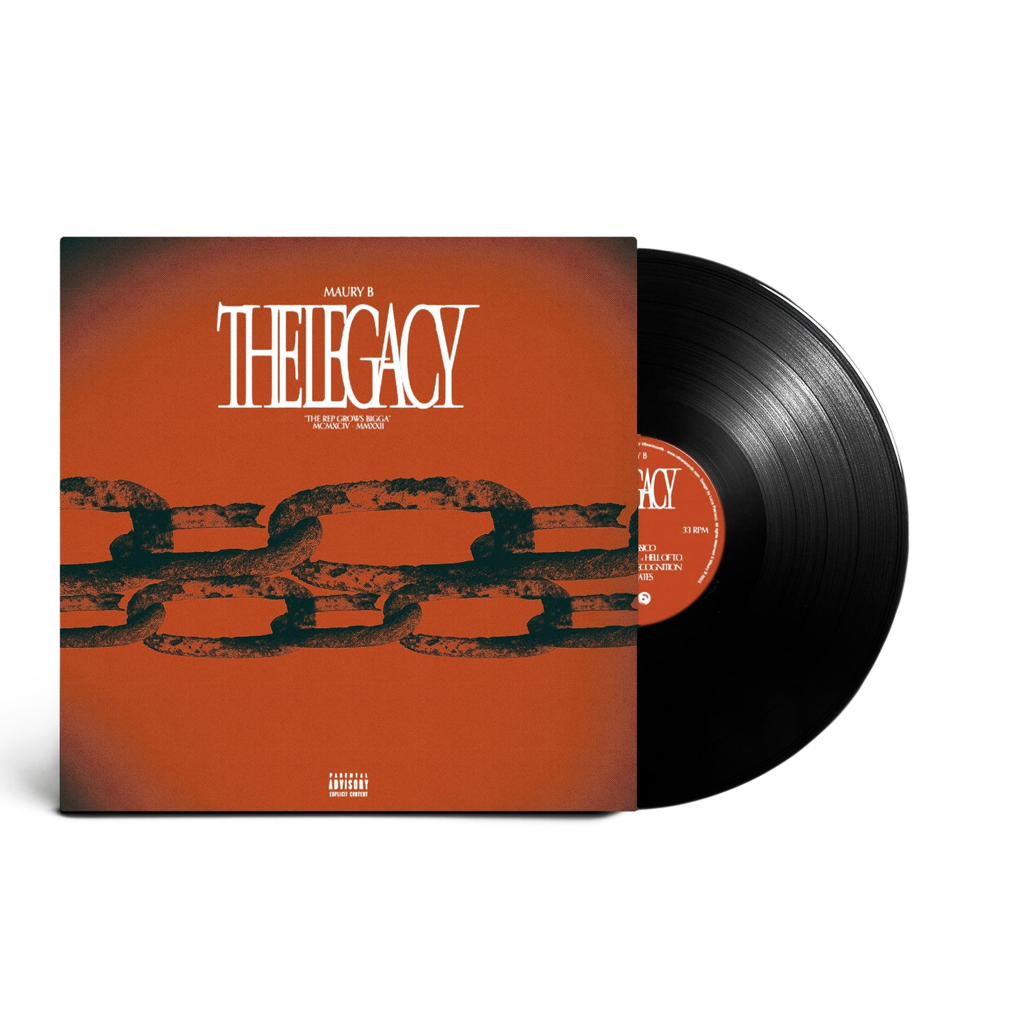 Maury B - The Legacy (LP, Black, Ltd, 150 copies)