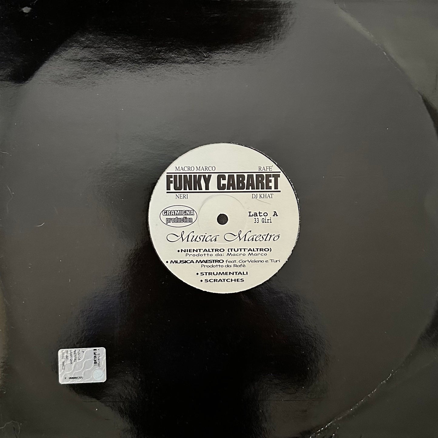 Funky Cabaret - Musica Maestro (12", Single)