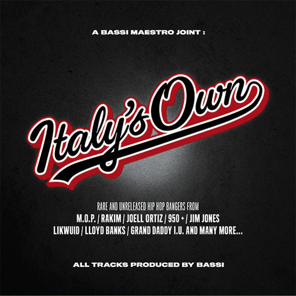 Bassi Maestro - Italy's Own (CD, Mixtape)